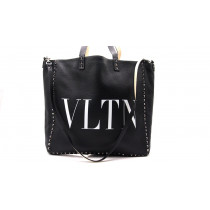 Valentino Tote Bag Pelle Nera