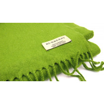 Burberry Sciarpa Cashmere Verde