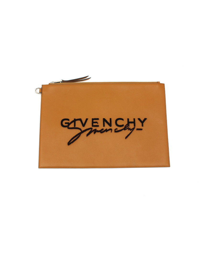 Givenchy Pochette Pelle Marrone