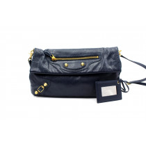 Balenciaga Envelope Pelle Blu