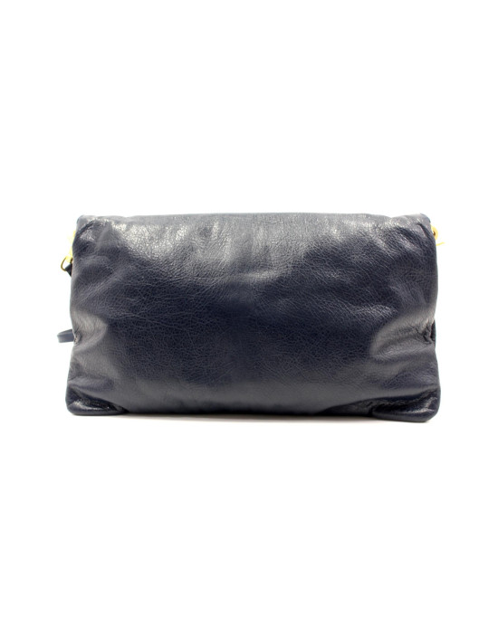 Balenciaga Envelope Pelle Blu
