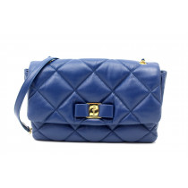 Ferragamo Saphir Bag Pelle Blu