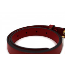 Gucci Cintura Bee Belt Red Pelle Rossa