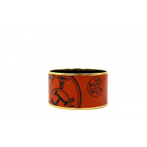 Hermes Bracciale Metallo Arancio