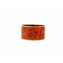 Hermes Bracciale Metallo Arancio