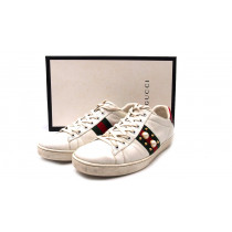 Gucci Sneakers Pelle Bianca