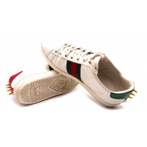 Gucci Sneakers Pelle Bianca