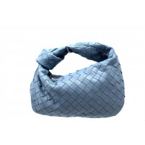 Bottega Veneta Jodie Mini Pelle Azzurra