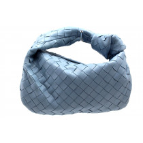 Bottega Veneta Jodie Mini Pelle Azzurra