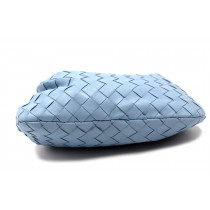 Bottega Veneta Jodie Mini Pelle Azzurra