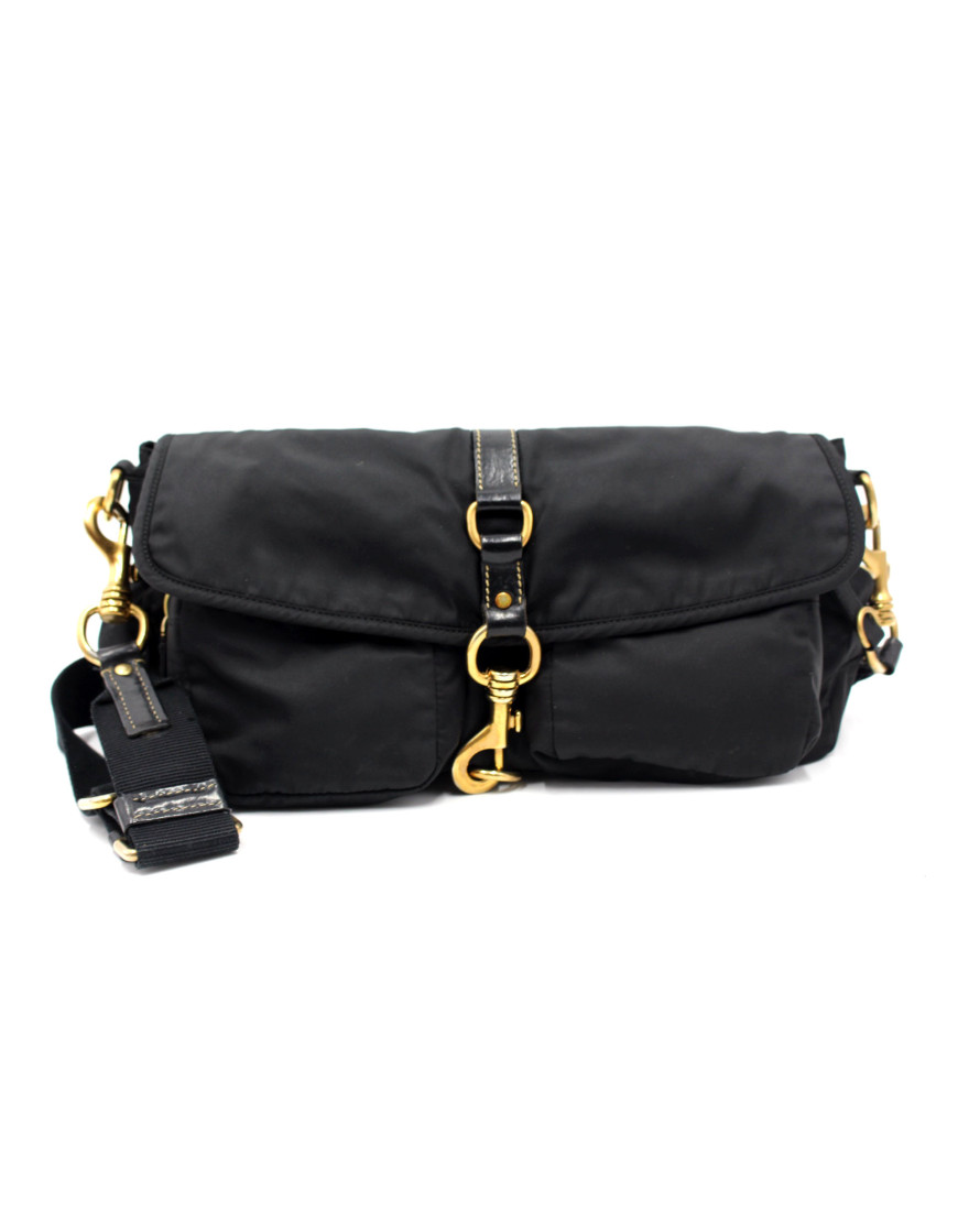 Miu Miu Pochette Tela Nera