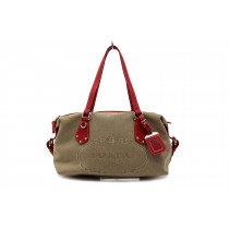 Prada Shopping Tela Jacquard Beige