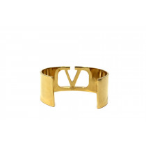 Valentino Bracciale Rigido Metallo Dorato tg L