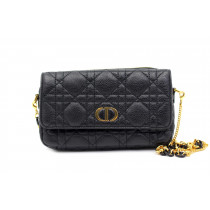 Dior Pouch Caro Pelle Nera