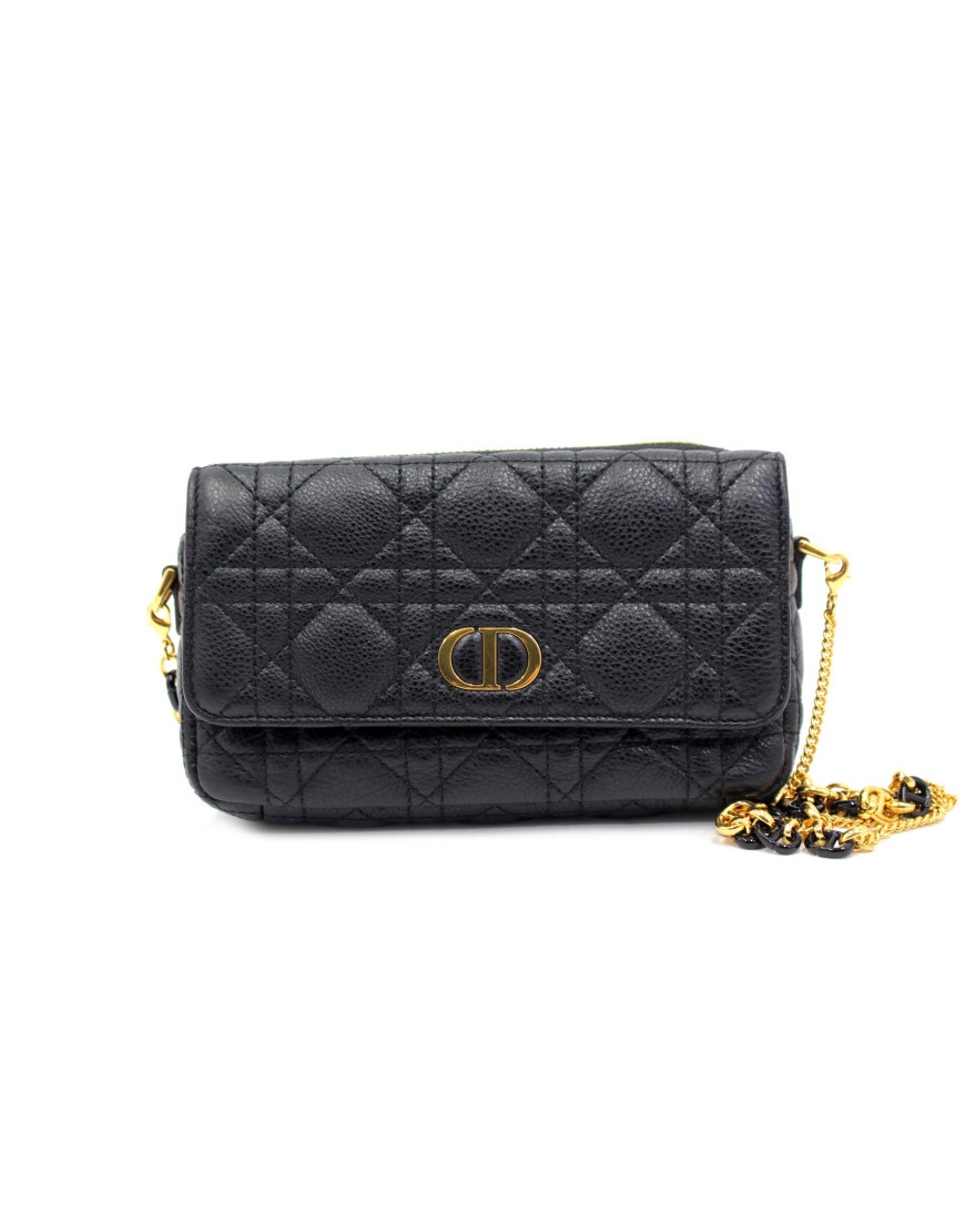 Dior Pouch Caro Pelle Nera