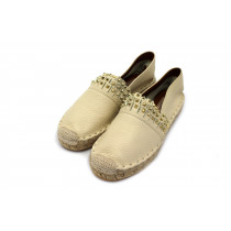 Valentino Espadrillas Pelle Beige