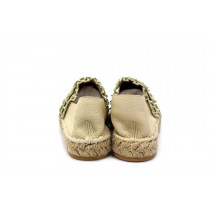 Valentino Espadrillas Pelle Beige