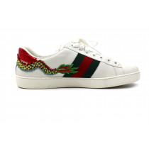 Gucci Sneakers Pelle Bianca