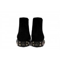 Dolce & Gabbana Stivaletti Camoscio Nero
