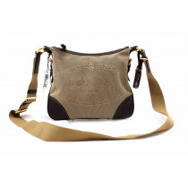 Prada Tracolla Tela Beige