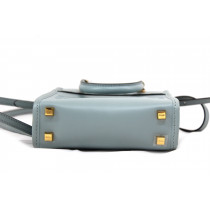 Fendi Mini Sunshine Pelle Azzurra