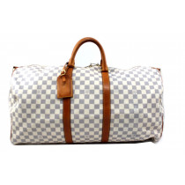 Louis Vuitton Keepall 55 Damier Azur