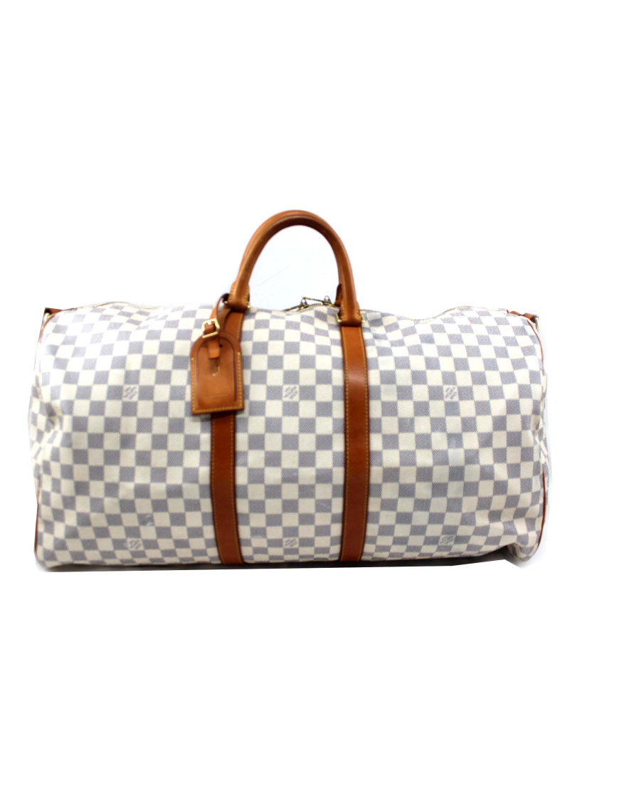 Louis Vuitton Keepall 55 Damier Azur