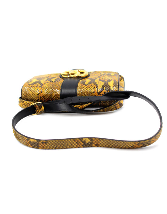 Gucci Shopping Pitone Gialla