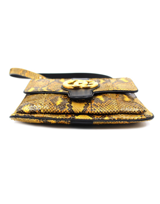 Gucci Shopping Pitone Gialla