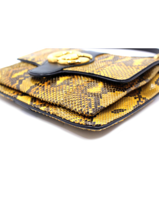 Gucci Shopping Pitone Gialla