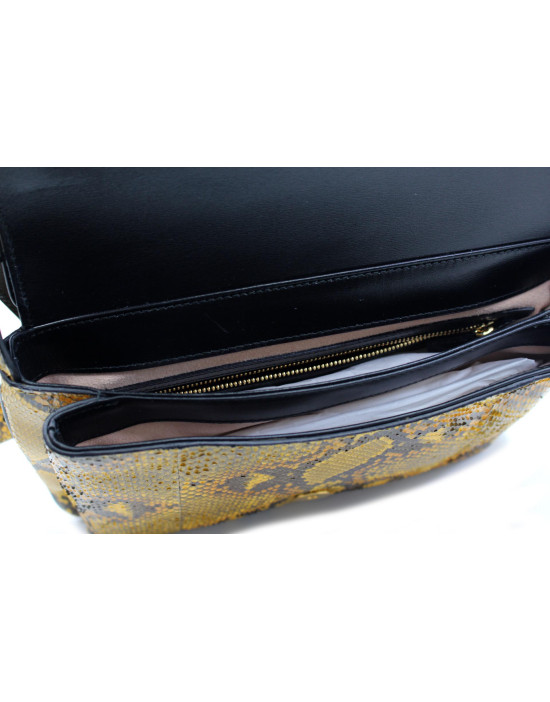 Gucci Shopping Pitone Gialla