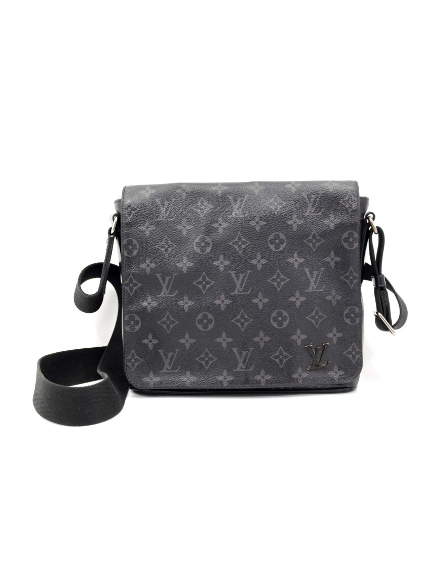 Louis Vuitton Borsello Monogram Nero e Grigio