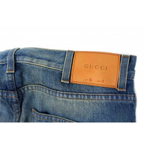 Gucci Jeans Tela Denim Blu