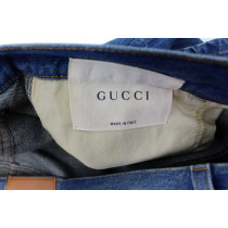 Gucci Jeans Tela Denim Blu