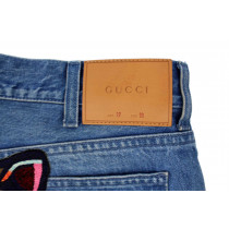 Gucci Jeans Tela Denim Blu