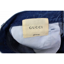 Gucci Jeans Tela Denim Blu