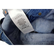 Gucci Jeans Tela Denim Blu