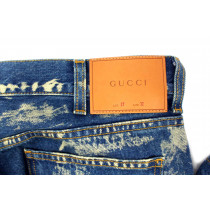 Gucci Jeans Tela Denim Blu