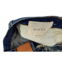 Gucci Jeans Tela Denim Blu