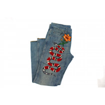 Gucci Jeans Tela Denim Blu