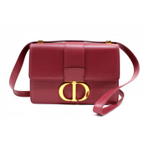 Dior Montaigne Pelle Bordeaux