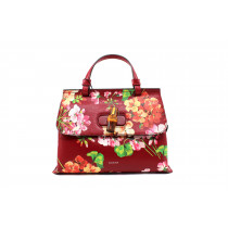 Gucci Flower Pelle Bordeaux