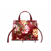 Gucci Flower Pelle Bordeaux