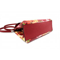 Gucci Flower Pelle Bordeaux