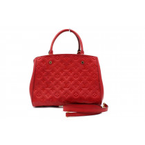 Louis Vuitton Montaigne MM Pelle Rossa