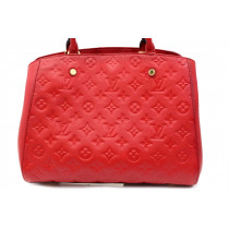 Louis Vuitton Montaigne MM Pelle Rossa