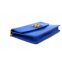 Balenciaga Pochette Pitone Blu