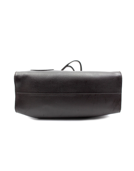 Gucci Tote Bag Pelle Marrone Scuro