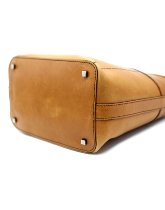 Gucci Tote Bag Vintage Pelle Cammello