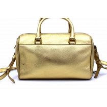 Saint Laurent Duffle Pelle Oro